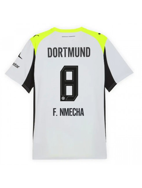 Borussia Dortmund Felix Nmecha #8 Gostujuci Dres 2025-26 Kratak Rukavima Borussia Dortmund Felix Nmecha #8 Gostujuci Dres 2025-26 Kratak Rukavima